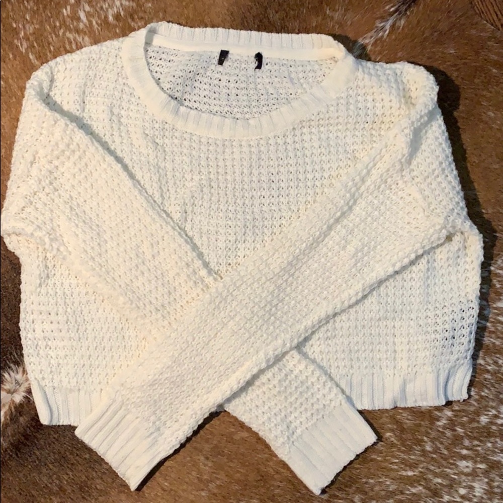 Off white Loose and crop knit size M